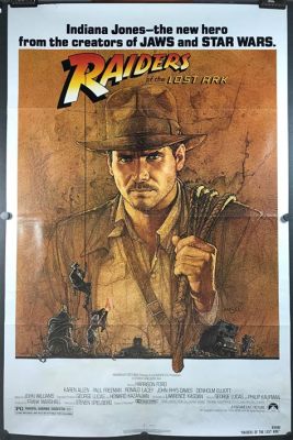 Raiders of the Lost Ark!  A Classic Adventure Film Featuring Harrison Ford as Indiana Jones!